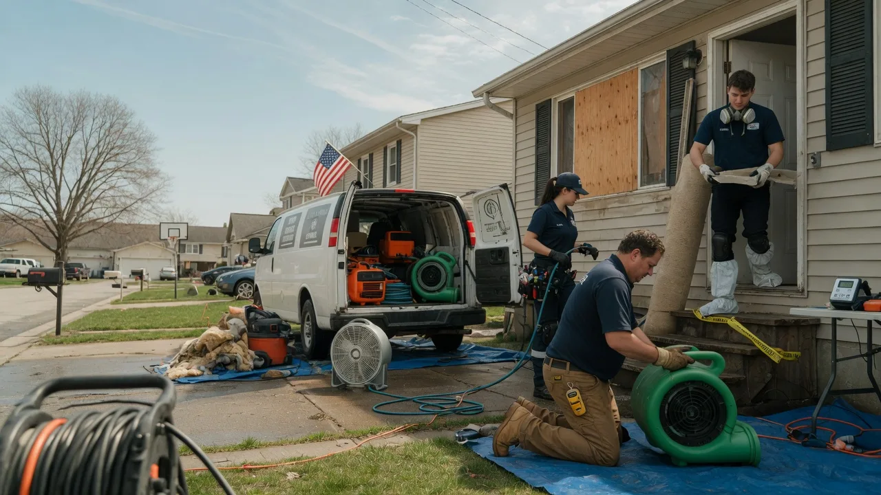 Water Damage Restoration in Corsicana, TX near me